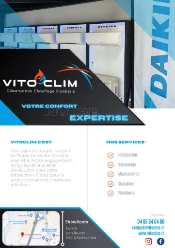 Ouverture prochaine d'un Showroom à Solliès-Pont avec Vitoclim, Hyères, VITOCLIM